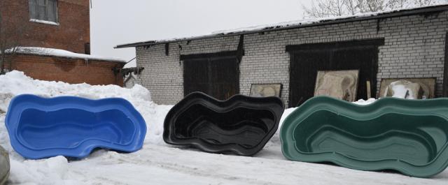 пруды садовые пластиковые, садовый прудик
